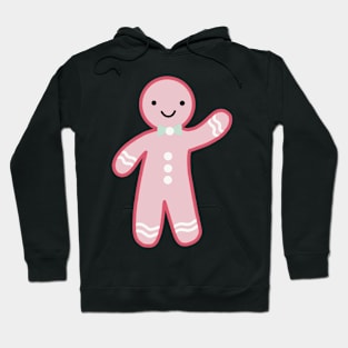 Pink Gingerbread Man Hoodie